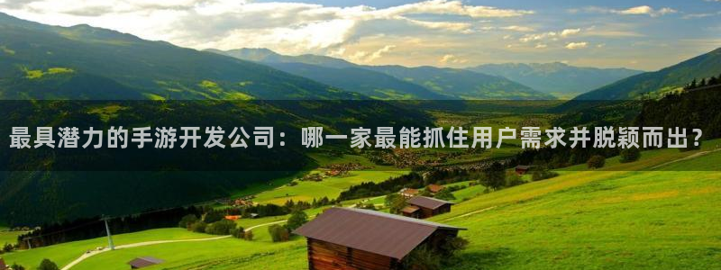 大神pc28开奖查询：最具潜力的手游开发公司：哪一家最能抓住